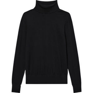 REISS MACY Merino Wool Roll Neck Jumper